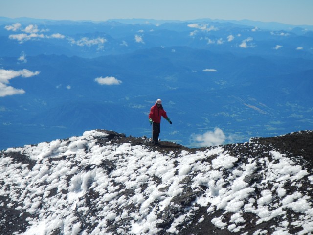 Pucon (7) Bovenop Villarrica