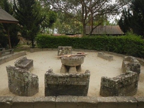 Stone chairs